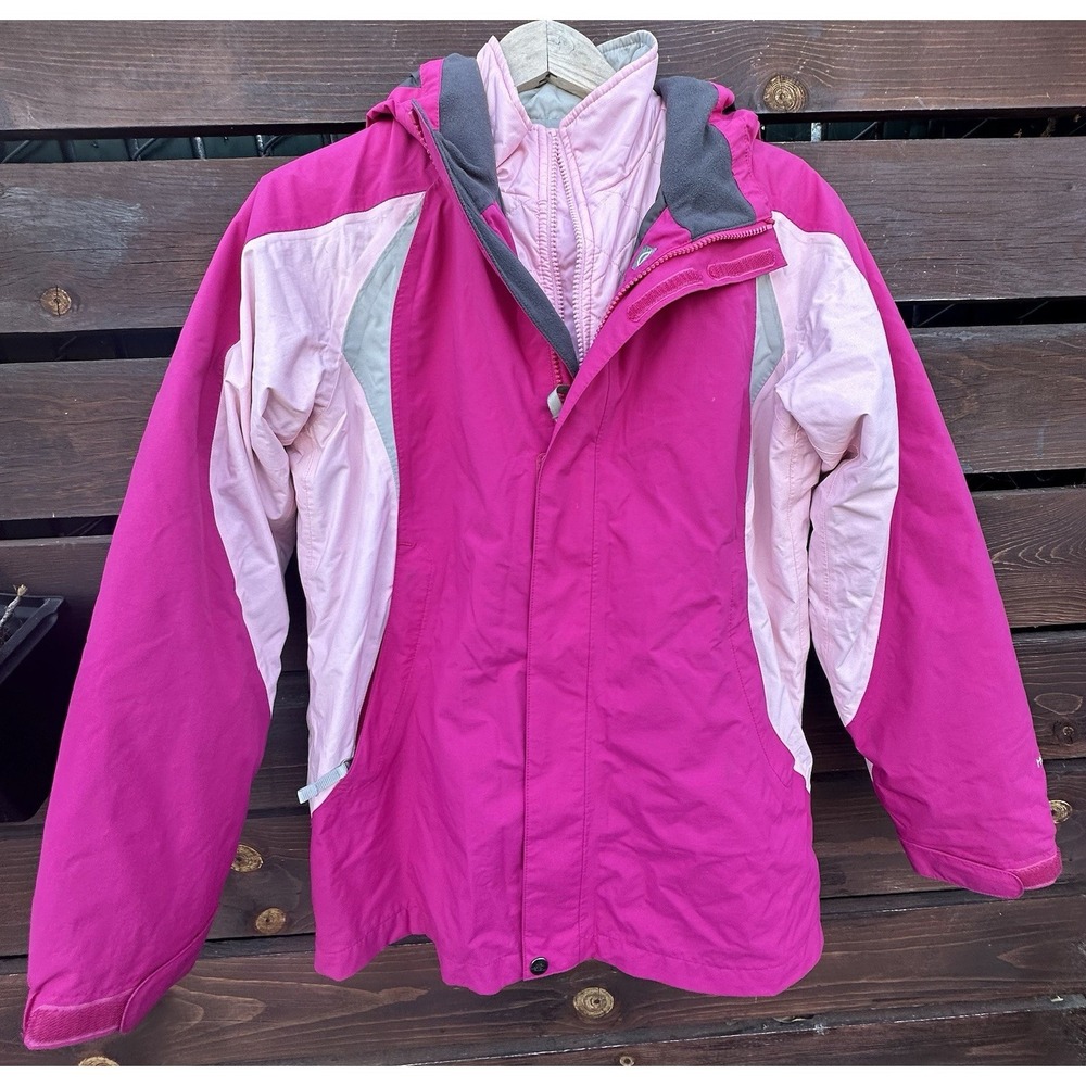 THE NORTH FACE 2 Piece Jacket *Girls XL‎ Mountain Triclimate HyVent 3 in 1 Pink